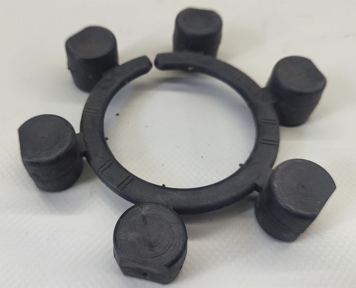 027072 Муфта эластичная радиального когтя (Geringhoff)