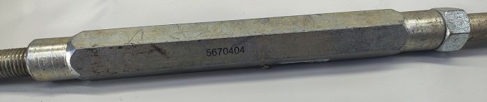 Тяга отвала M24x700-840 к технике Лемкен