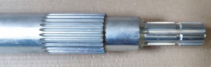 Металевий вал редуктора Kuhn JBP91021 для мульчирователя